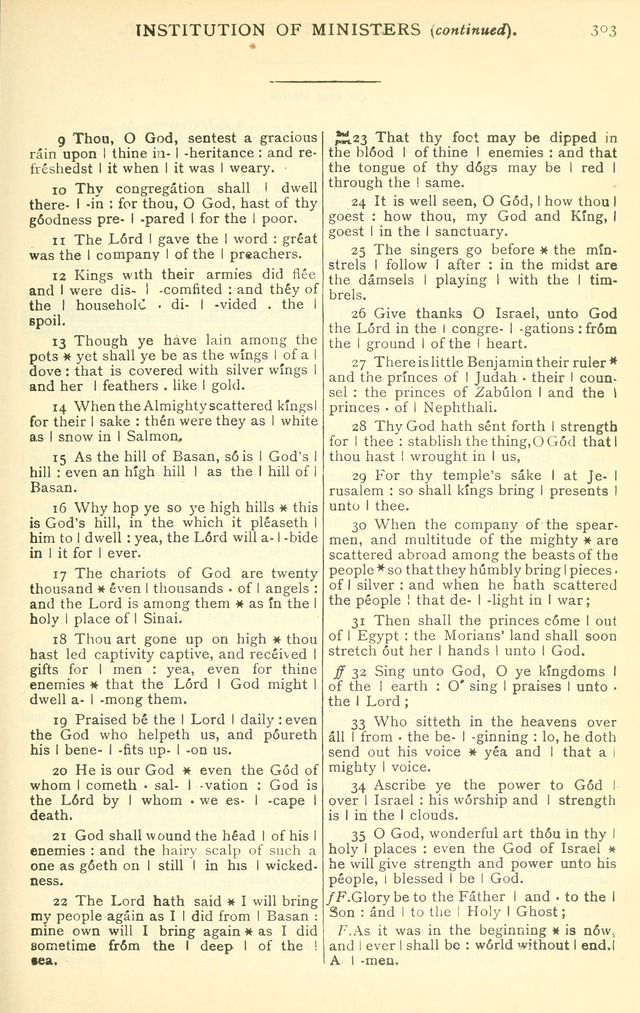 The Church Service Book: containing the words and music for the choral service, the morning and evening canticles, the holy communion, the Psalter, a selection of hymns from the hymnal with music page 316