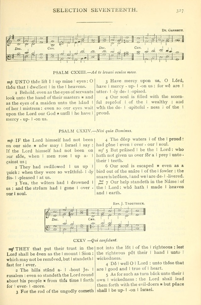 The Church Service Book: containing the words and music for the choral service, the morning and evening canticles, the holy communion, the Psalter, a selection of hymns from the hymnal with music page 340