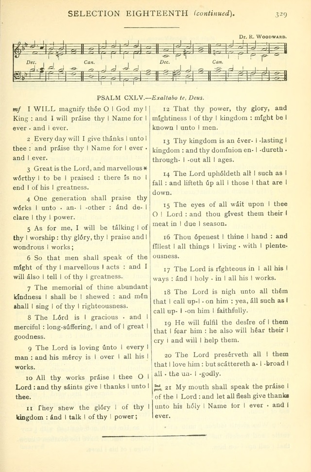 The Church Service Book: containing the words and music for the choral service, the morning and evening canticles, the holy communion, the Psalter, a selection of hymns from the hymnal with music page 342