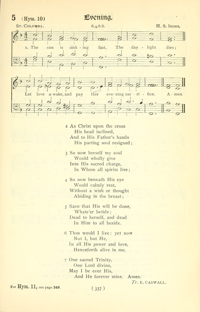 The Church Service Book: containing the words and music for the choral service, the morning and evening canticles, the holy communion, the Psalter, a selection of hymns from the hymnal with music page 352