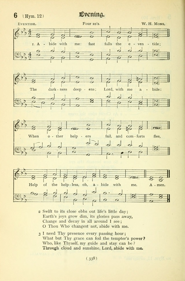 The Church Service Book: containing the words and music for the choral service, the morning and evening canticles, the holy communion, the Psalter, a selection of hymns from the hymnal with music page 353
