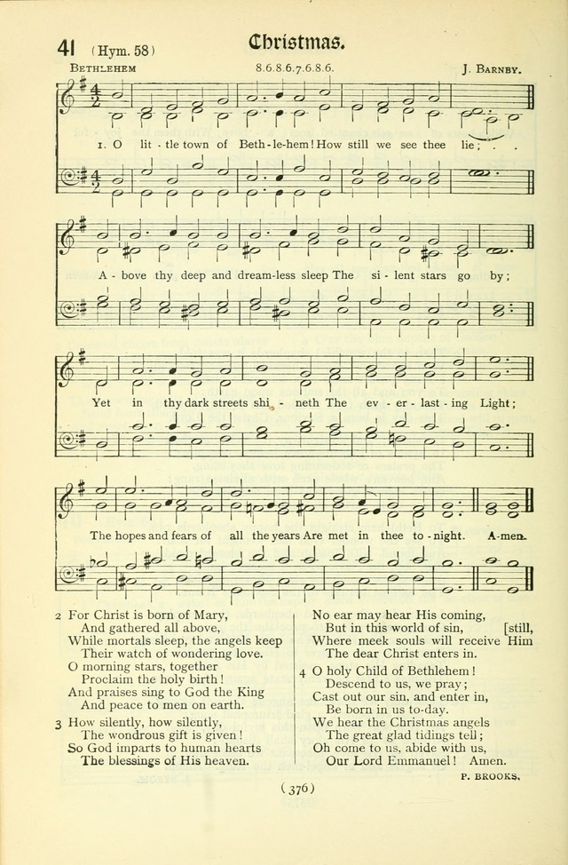 The Church Service Book: containing the words and music for the choral service, the morning and evening canticles, the holy communion, the Psalter, a selection of hymns from the hymnal with music page 391