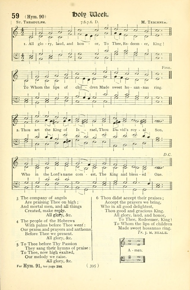 The Church Service Book: containing the words and music for the choral service, the morning and evening canticles, the holy communion, the Psalter, a selection of hymns from the hymnal with music page 410