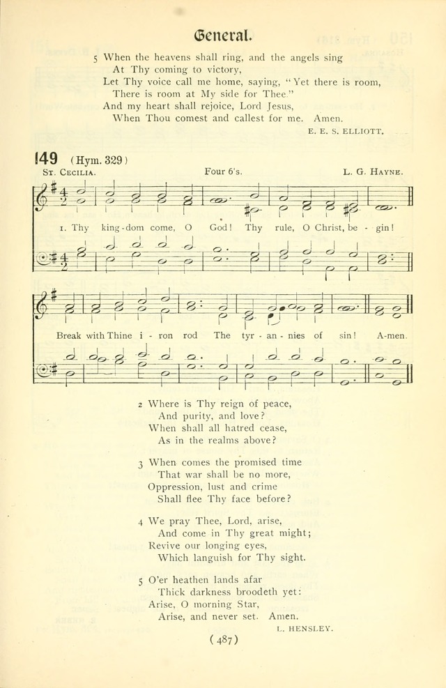 The Church Service Book: containing the words and music for the choral service, the morning and evening canticles, the holy communion, the Psalter, a selection of hymns from the hymnal with music page 502