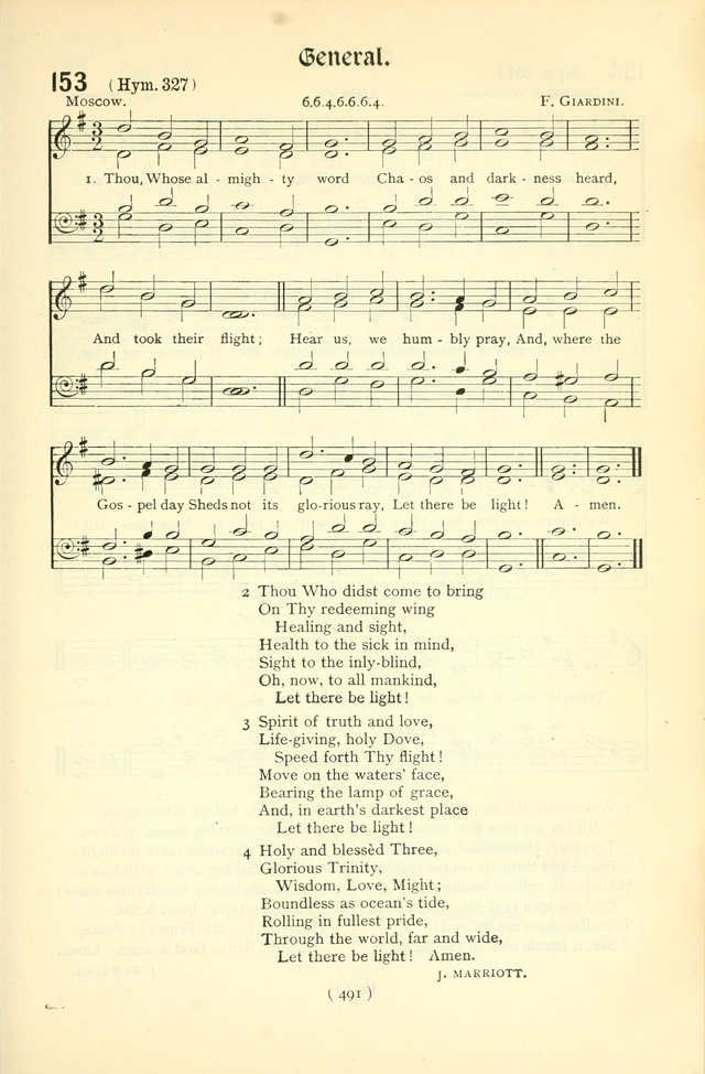 The Church Service Book: containing the words and music for the choral service, the morning and evening canticles, the holy communion, the Psalter, a selection of hymns from the hymnal with music page 506