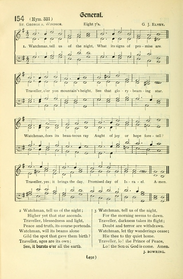 The Church Service Book: containing the words and music for the choral service, the morning and evening canticles, the holy communion, the Psalter, a selection of hymns from the hymnal with music page 507