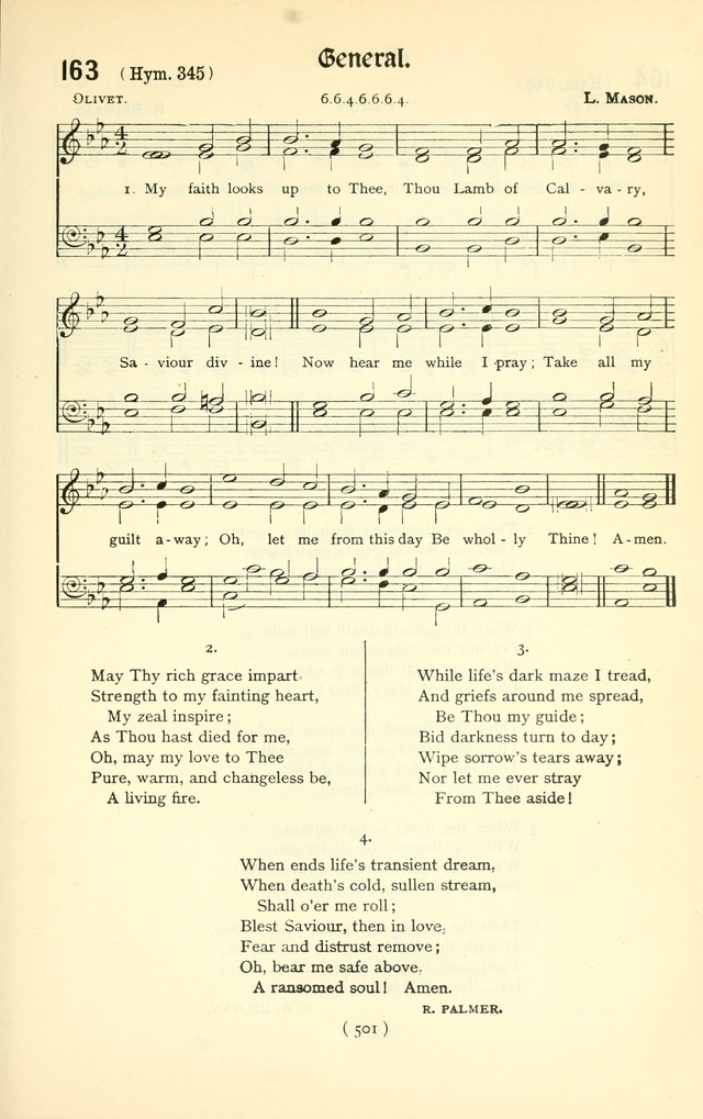The Church Service Book: containing the words and music for the choral service, the morning and evening canticles, the holy communion, the Psalter, a selection of hymns from the hymnal with music page 516