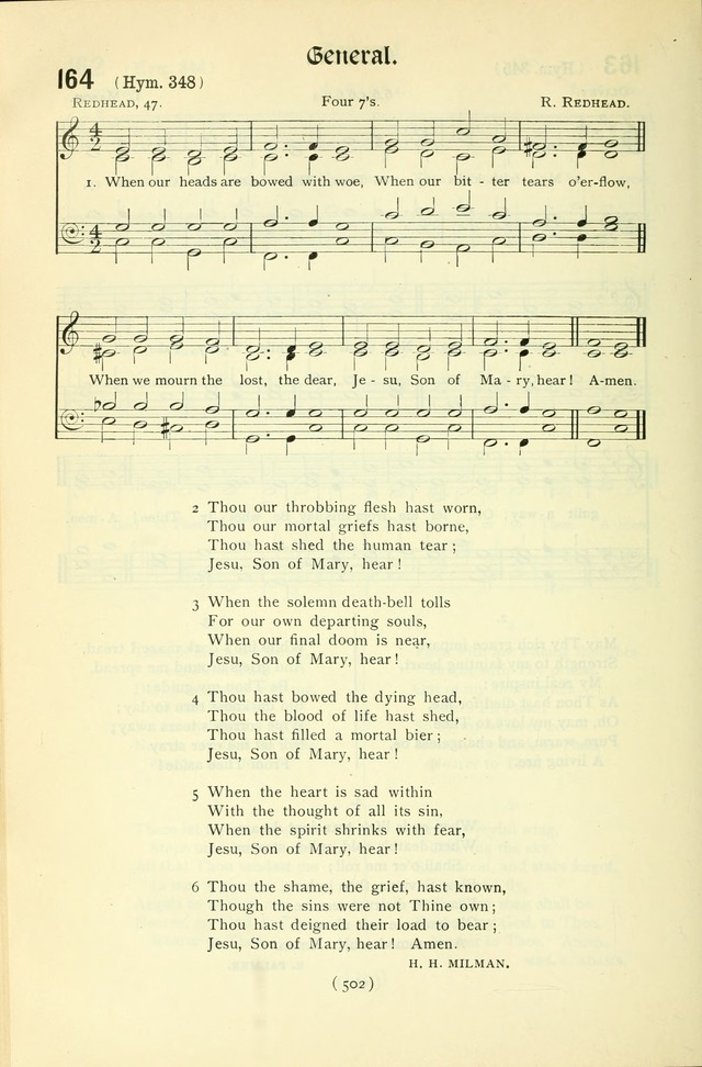 The Church Service Book: containing the words and music for the choral service, the morning and evening canticles, the holy communion, the Psalter, a selection of hymns from the hymnal with music page 517