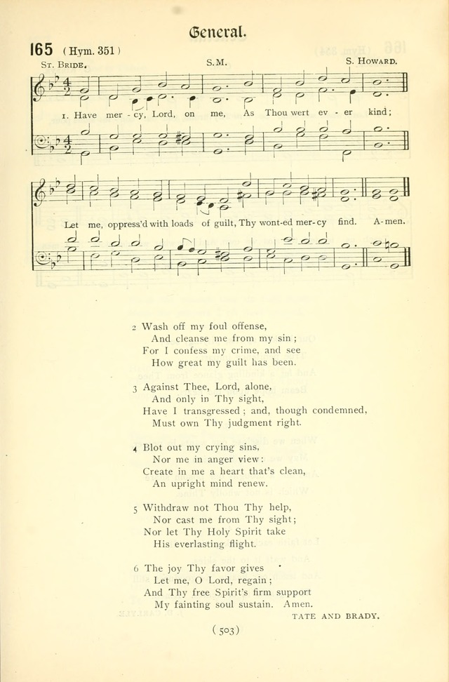 The Church Service Book: containing the words and music for the choral service, the morning and evening canticles, the holy communion, the Psalter, a selection of hymns from the hymnal with music page 518