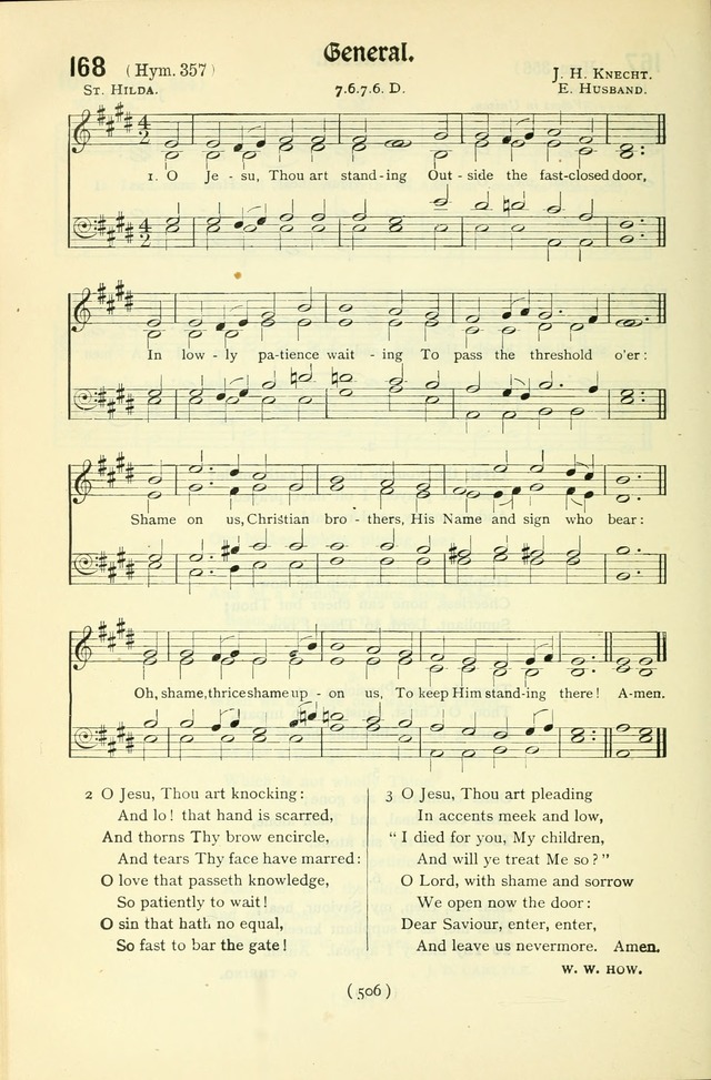 The Church Service Book: containing the words and music for the choral service, the morning and evening canticles, the holy communion, the Psalter, a selection of hymns from the hymnal with music page 521