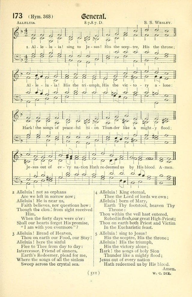 The Church Service Book: containing the words and music for the choral service, the morning and evening canticles, the holy communion, the Psalter, a selection of hymns from the hymnal with music page 526
