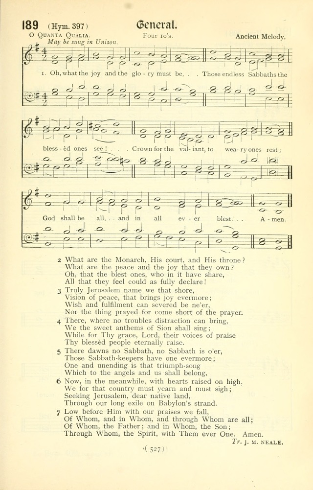 The Church Service Book: containing the words and music for the choral service, the morning and evening canticles, the holy communion, the Psalter, a selection of hymns from the hymnal with music page 542