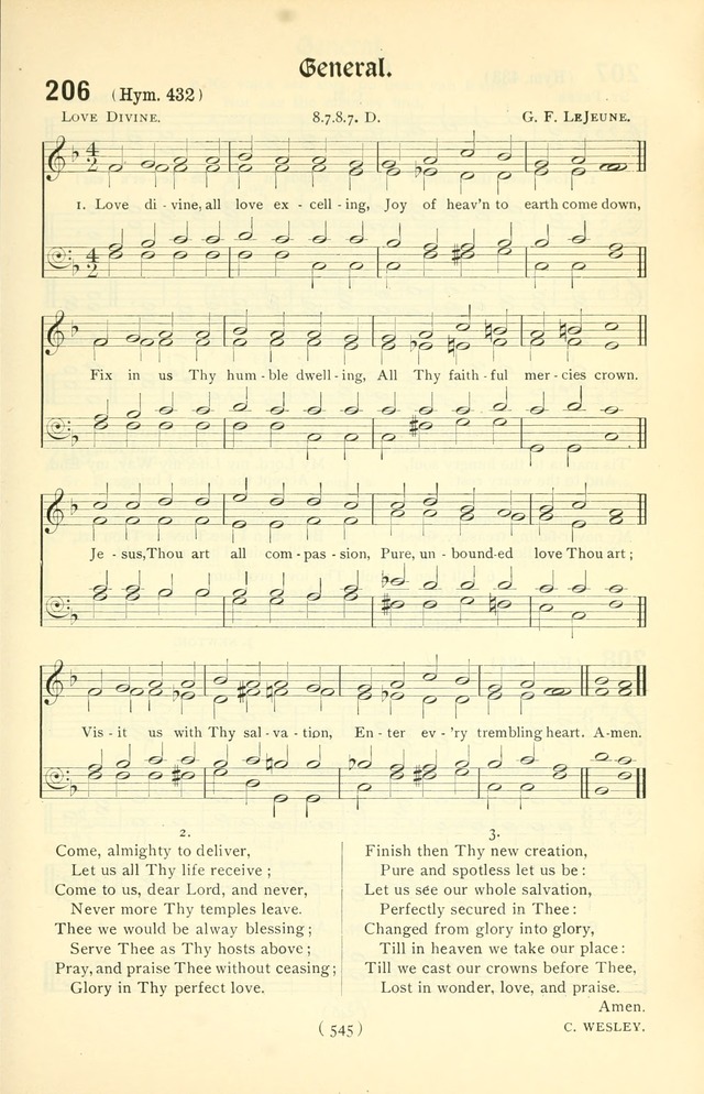 The Church Service Book: containing the words and music for the choral service, the morning and evening canticles, the holy communion, the Psalter, a selection of hymns from the hymnal with music page 560