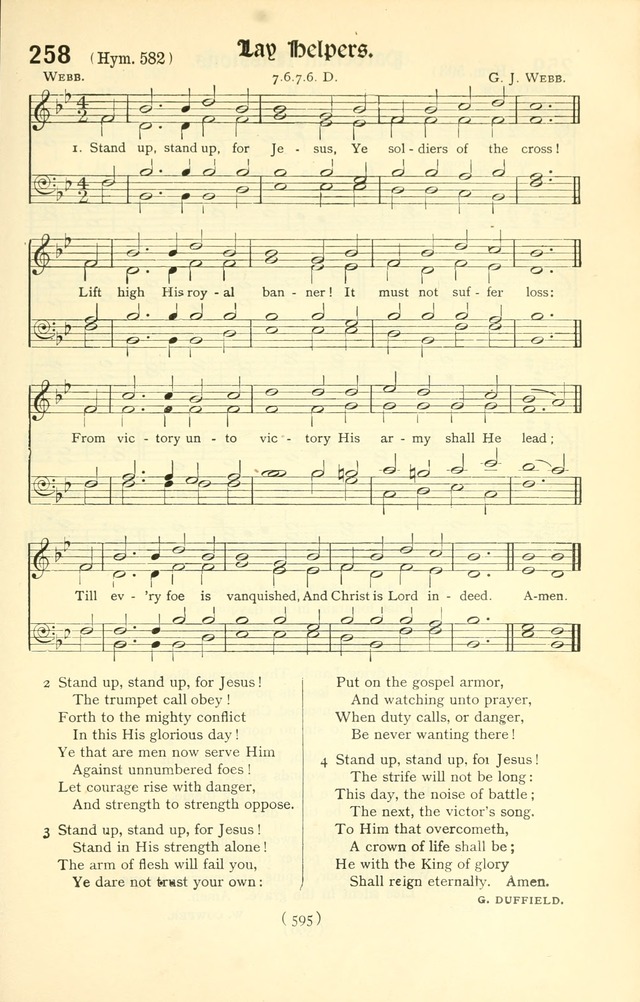 The Church Service Book: containing the words and music for the choral service, the morning and evening canticles, the holy communion, the Psalter, a selection of hymns from the hymnal with music page 610