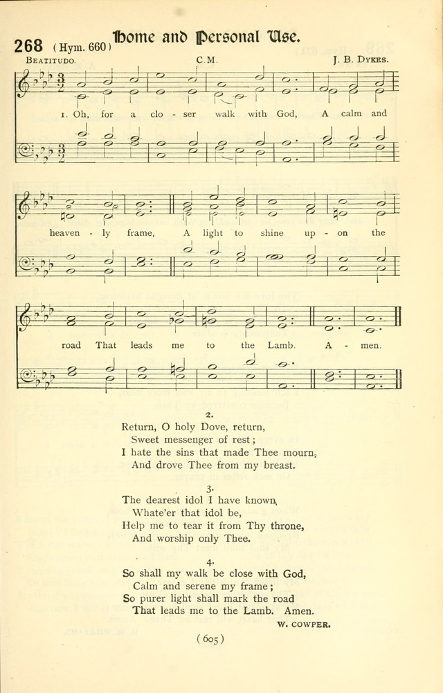 The Church Service Book: containing the words and music for the choral service, the morning and evening canticles, the holy communion, the Psalter, a selection of hymns from the hymnal with music page 620