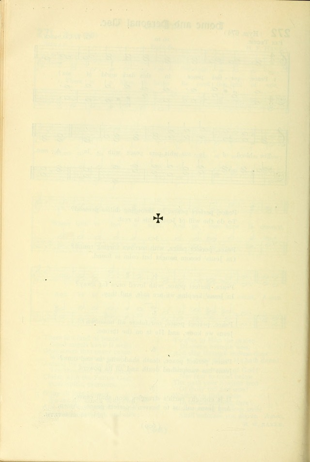 The Church Service Book: containing the words and music for the choral service, the morning and evening canticles, the holy communion, the Psalter, a selection of hymns from the hymnal with music page 625
