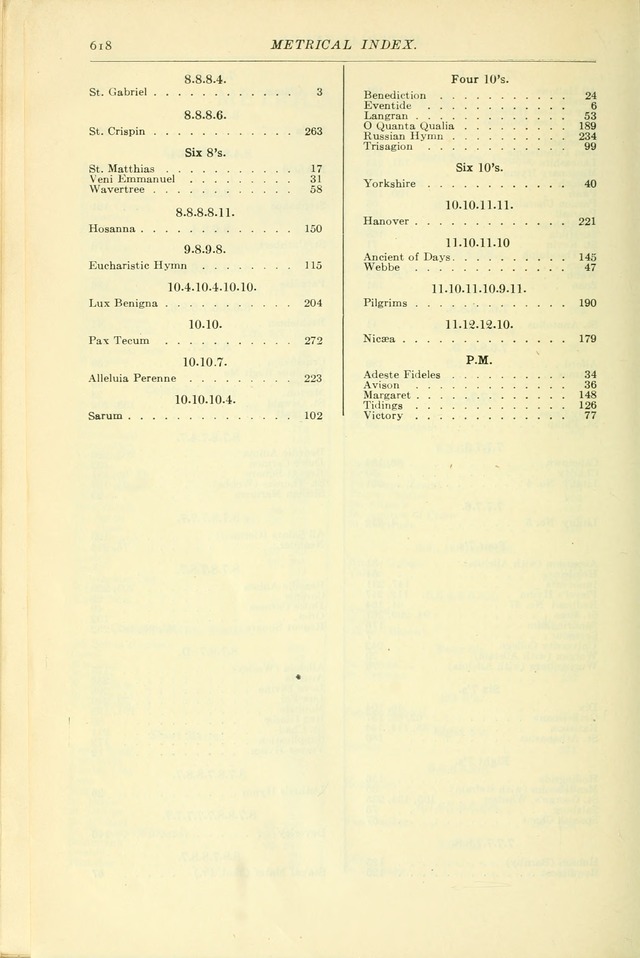 The Church Service Book: containing the words and music for the choral service, the morning and evening canticles, the holy communion, the Psalter, a selection of hymns from the hymnal with music page 633