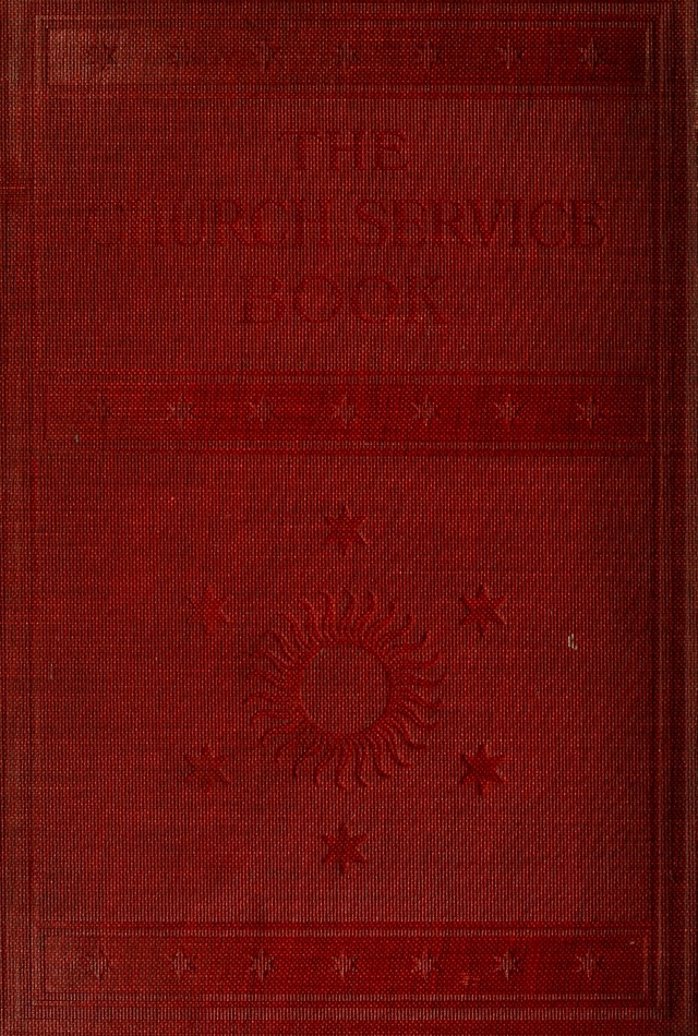 The Church Service Book: containing the words and music for the choral service, the morning and evening canticles, the holy communion, the Psalter, a selection of hymns from the hymnal with music page 637