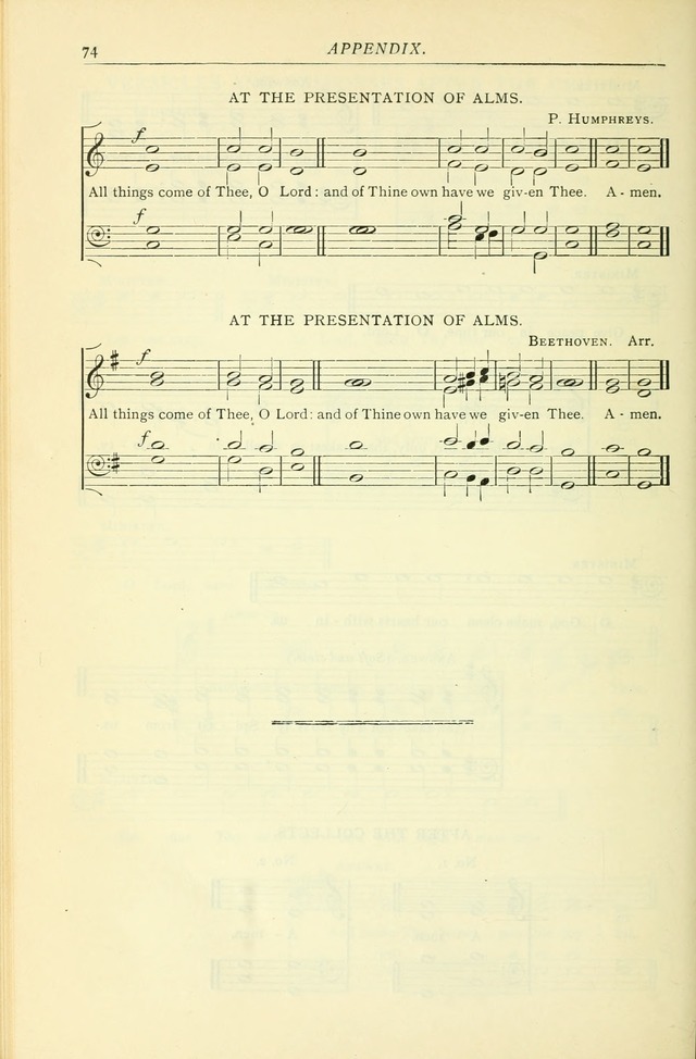The Church Service Book: containing the words and music for the choral service, the morning and evening canticles, the holy communion, the Psalter, a selection of hymns from the hymnal with music page 81