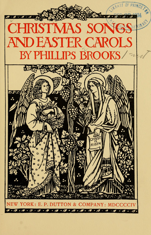 Christmas Songs and Easter Carols page vi