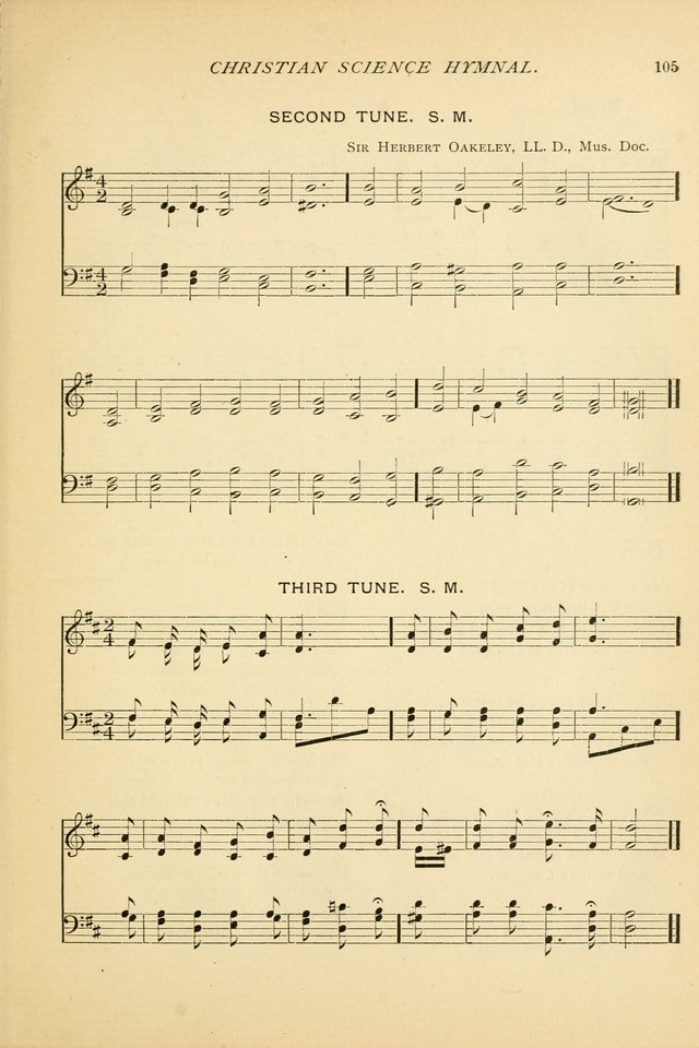 Christian Science Hymnal: a selection of spiritual songs page 105