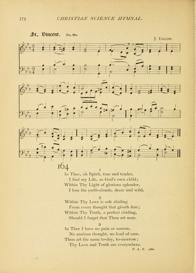 Christian Science Hymnal: a selection of spiritual songs page 172