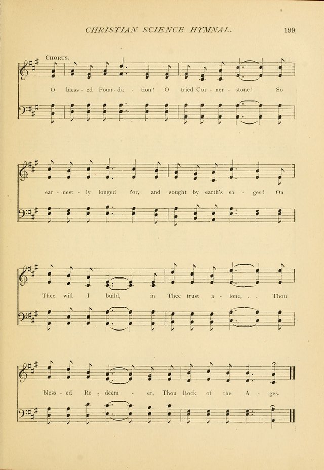 Christian Science Hymnal: a selection of spiritual songs page 201