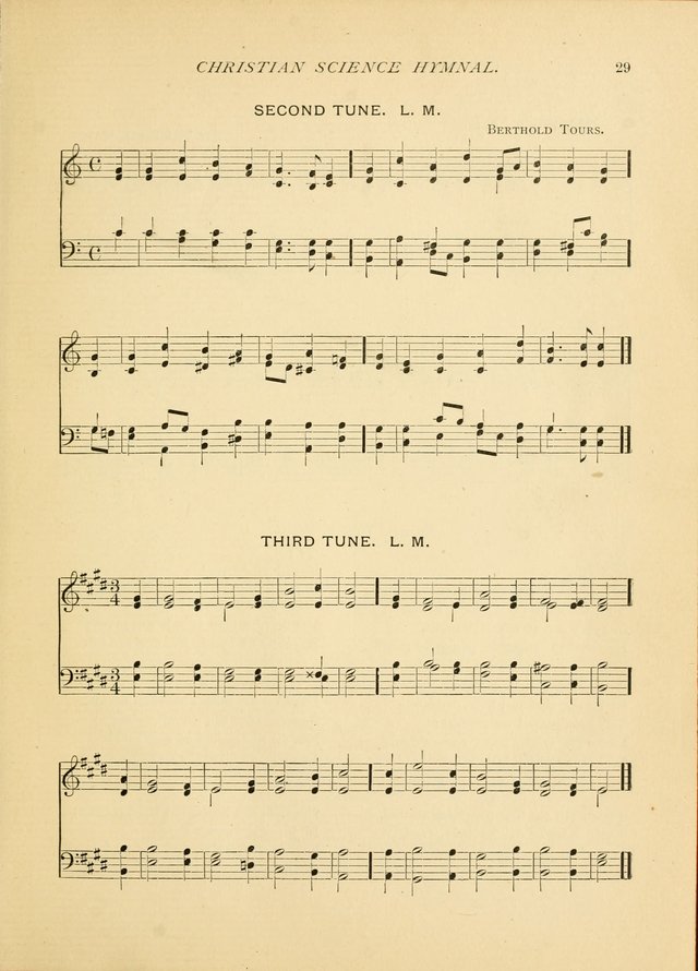 Christian Science Hymnal: a selection of spiritual songs page 29