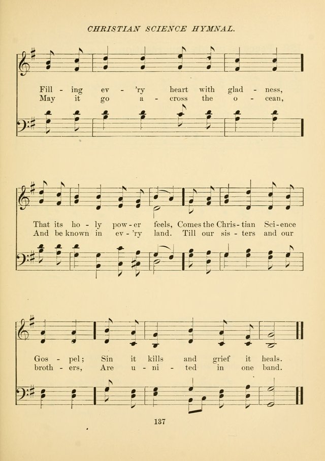 Christian Science Hymnal: a selection of spiritual songs page 146