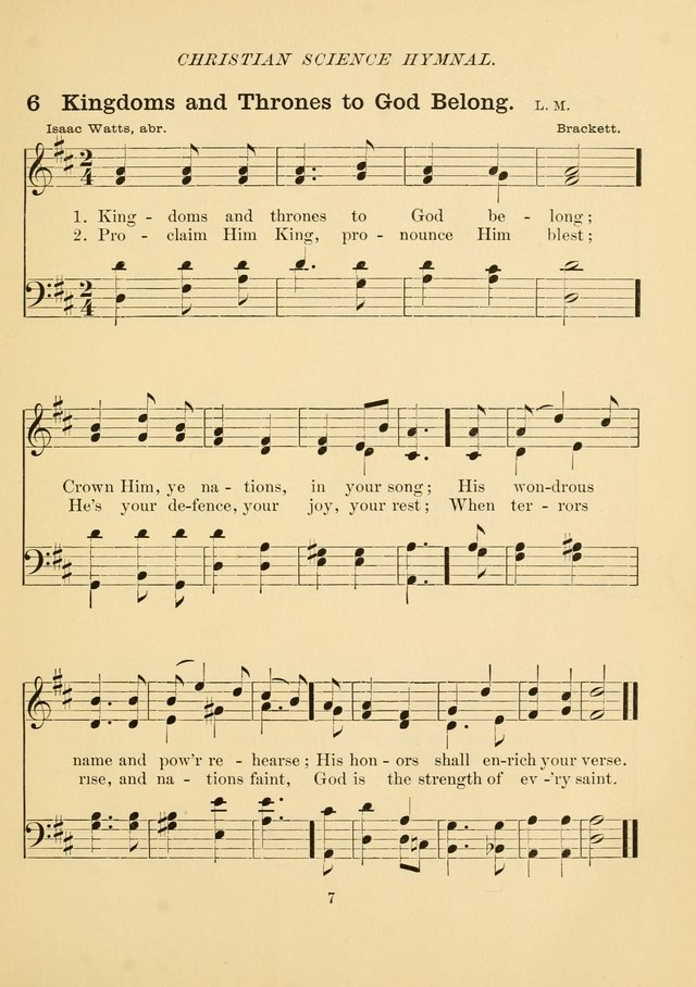 Christian Science Hymnal: a selection of spiritual songs page 16