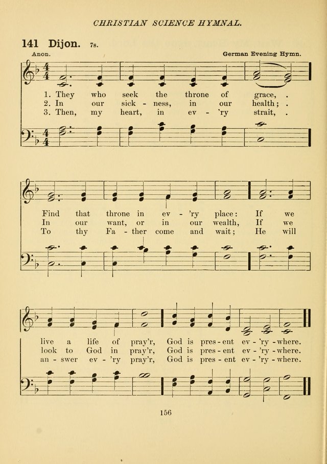 Christian Science Hymnal: a selection of spiritual songs page 165