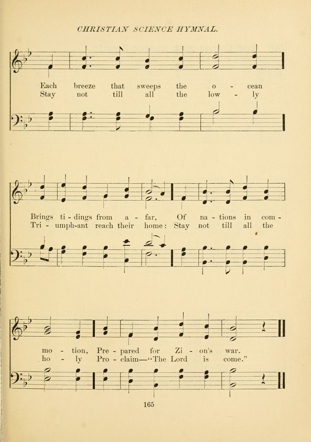 Christian Science Hymnal: a selection of spiritual songs page 174