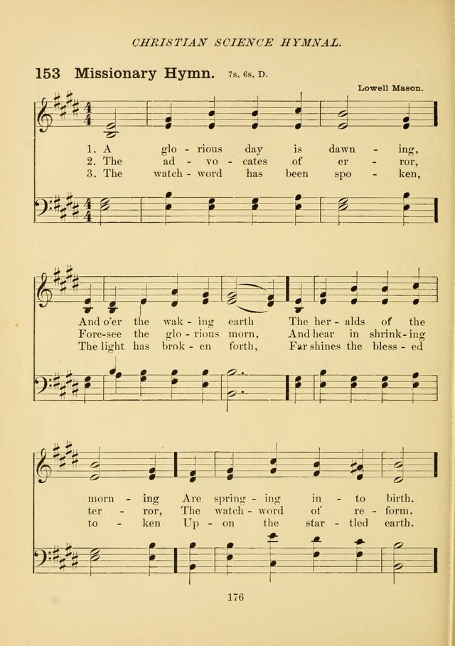 Christian Science Hymnal: a selection of spiritual songs page 185