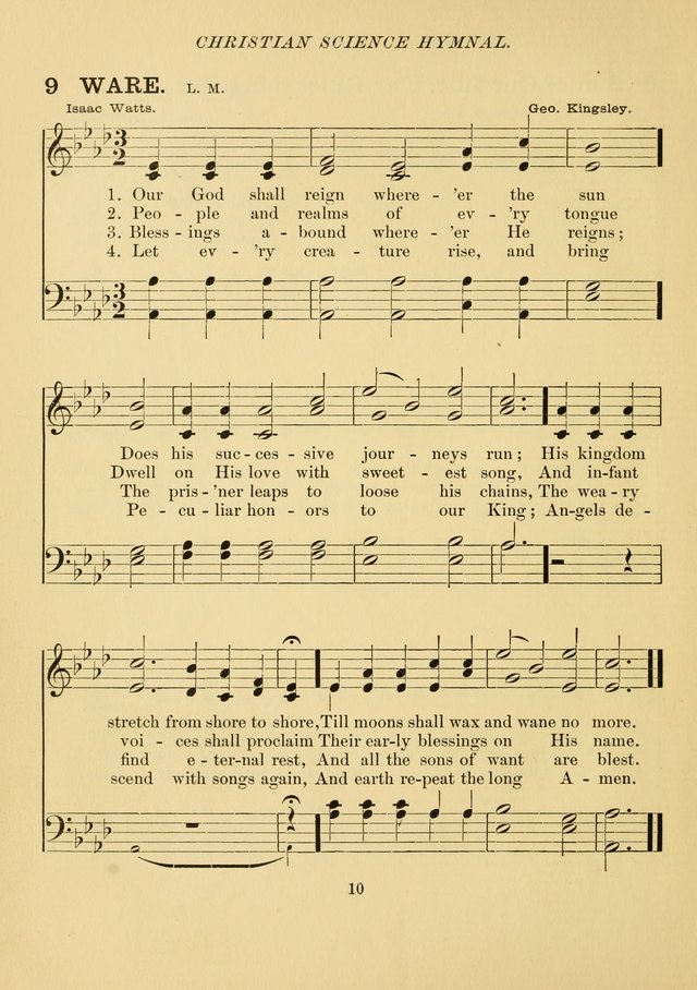 Christian Science Hymnal: a selection of spiritual songs page 19