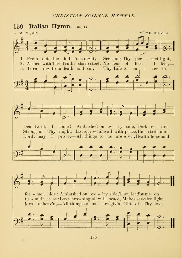 Christian Science Hymnal: a selection of spiritual songs page 195