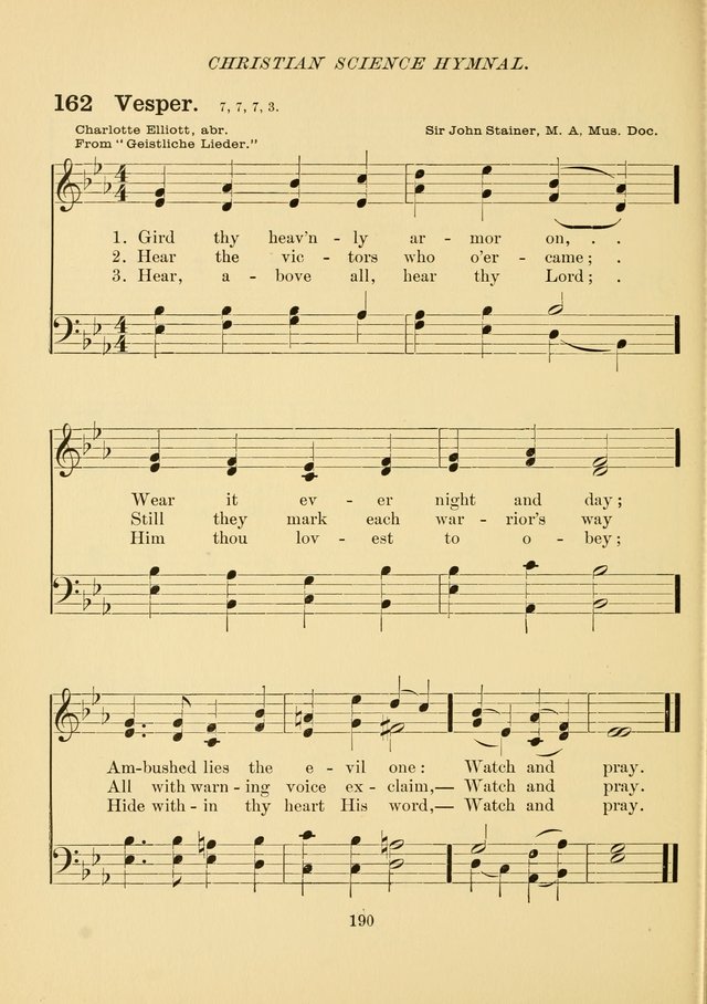 Christian Science Hymnal: a selection of spiritual songs page 199