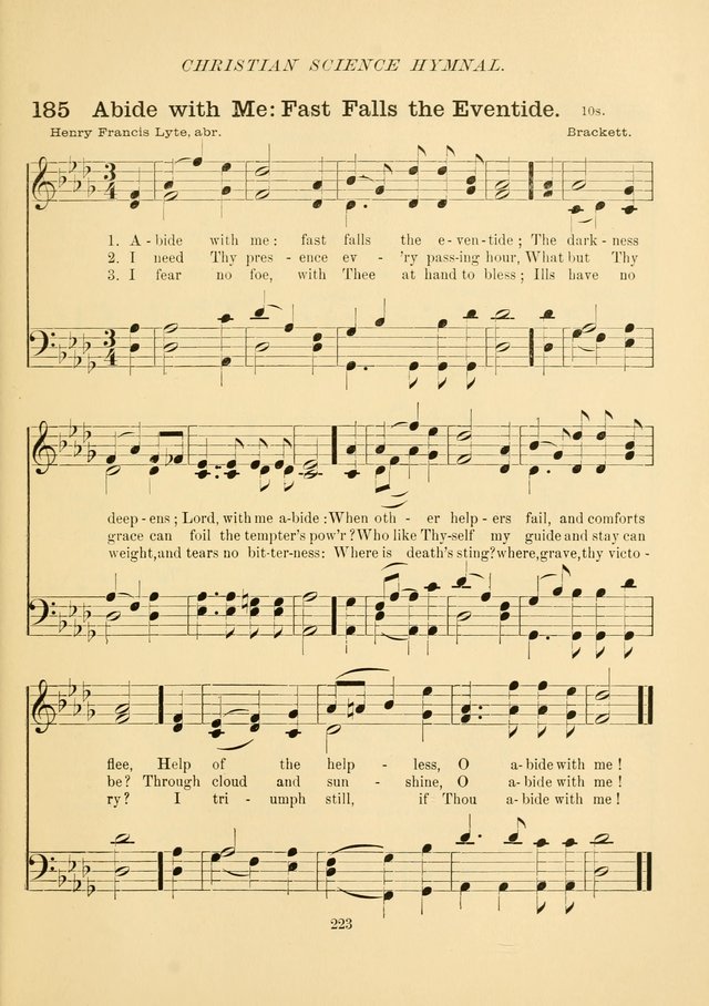 Christian Science Hymnal: a selection of spiritual songs page 232