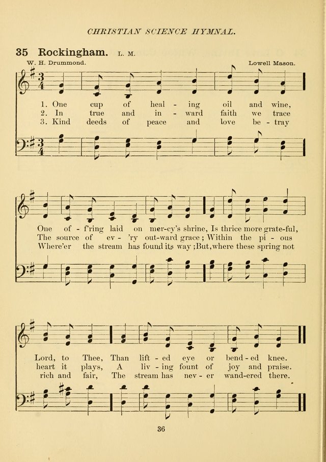 Christian Science Hymnal: a selection of spiritual songs page 45