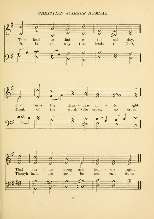 Christian Science Hymnal: a selection of spiritual songs page 52