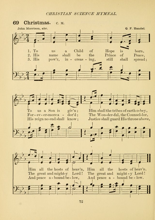 Christian Science Hymnal: a selection of spiritual songs page 81