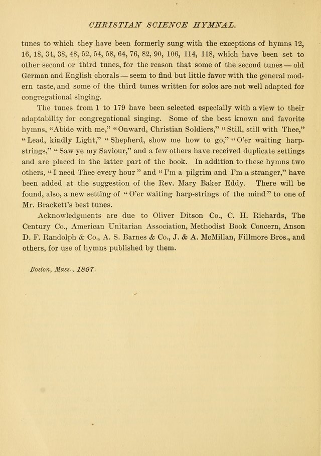 Christian Science Hymnal: a selection of spiritual songs page 9