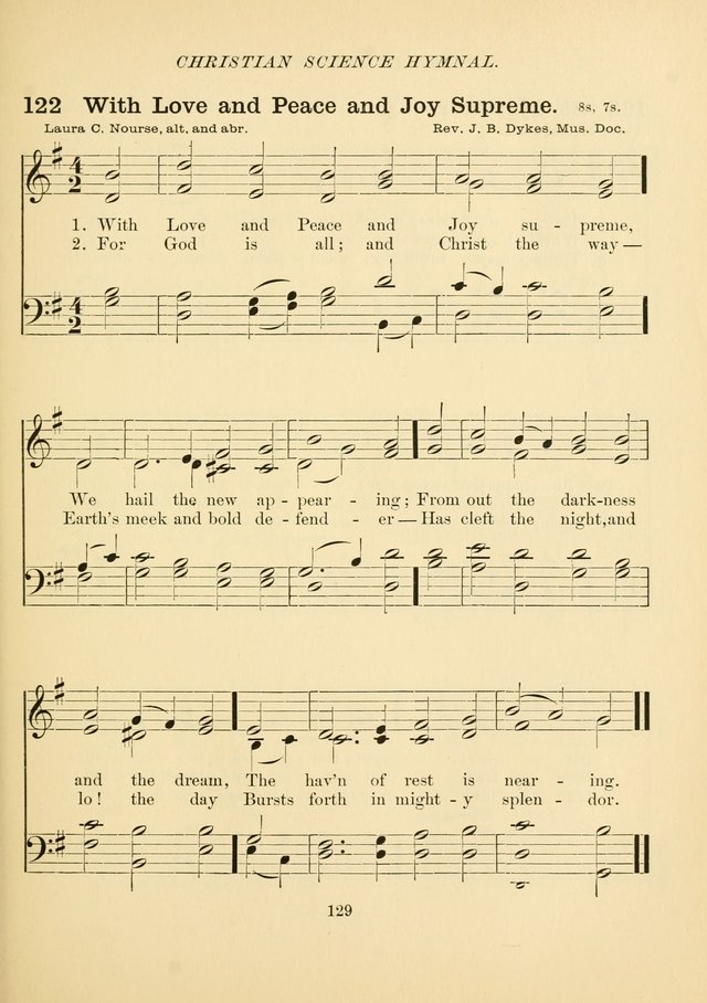 Christian Science Hymnal page 138