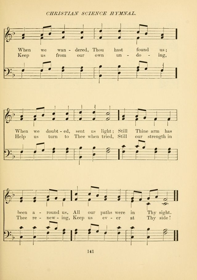 Christian Science Hymnal page 150