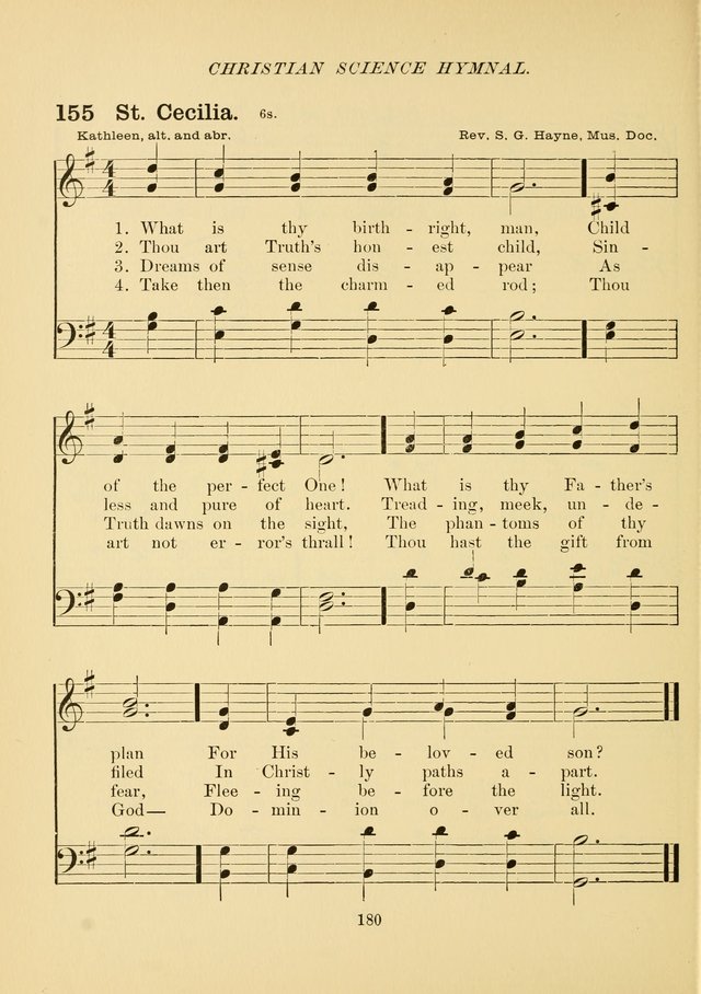 Christian Science Hymnal page 189