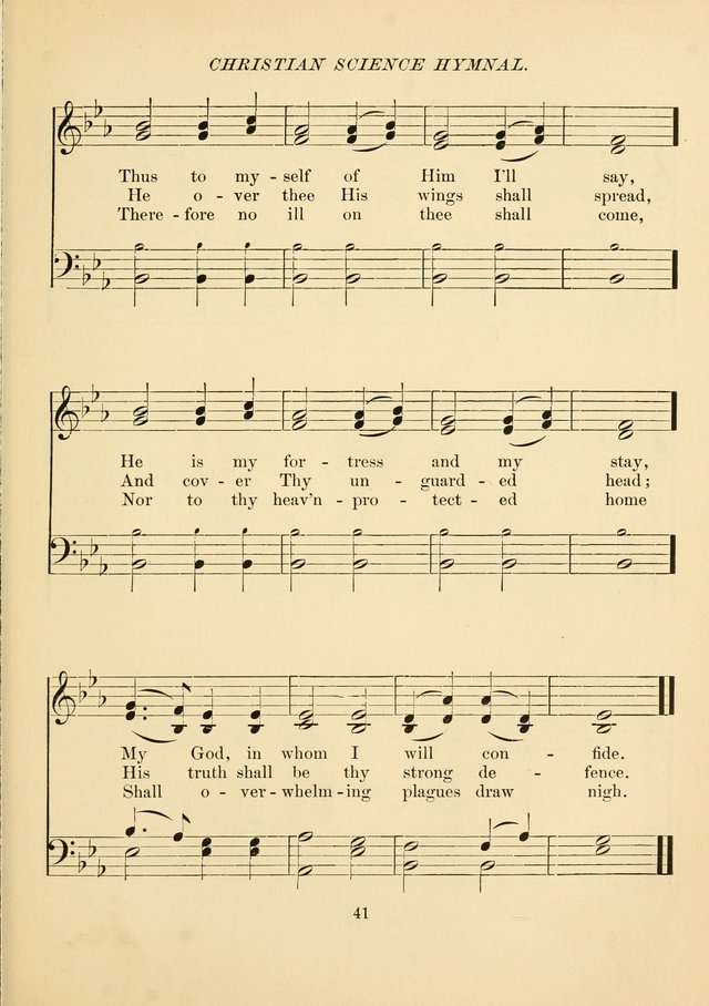 Christian Science Hymnal page 50