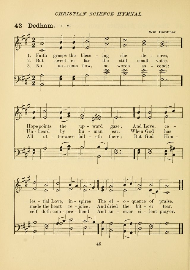 Christian Science Hymnal page 55