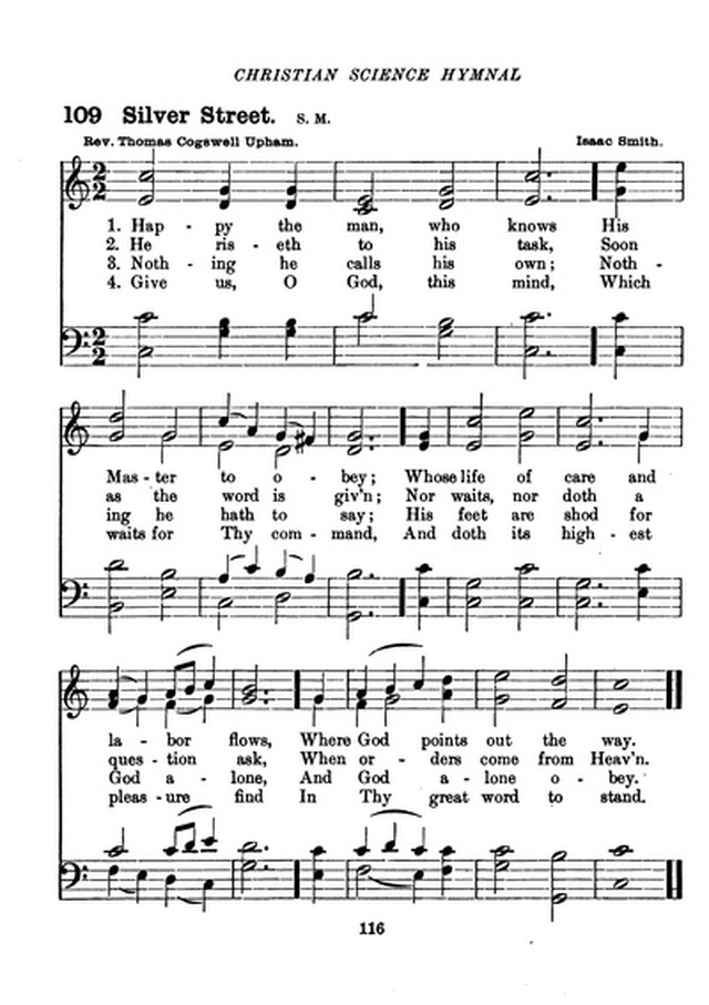 Christian Science Hymnal page 116