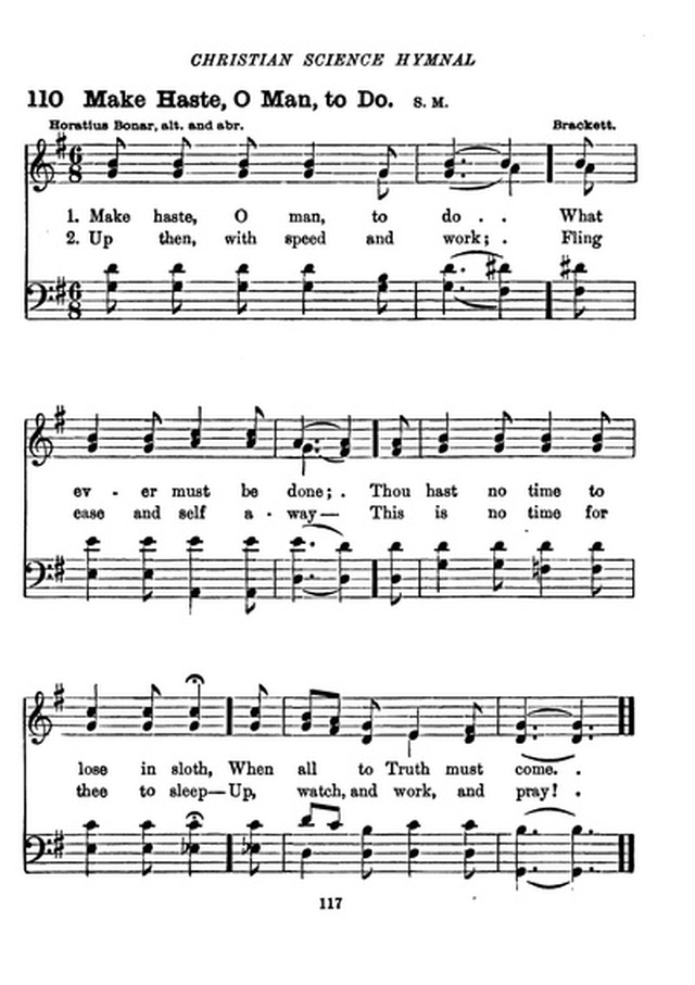 Christian Science Hymnal page 117