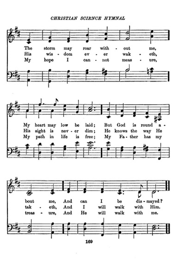 Christian Science Hymnal page 169