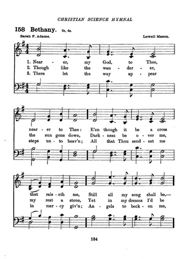 Christian Science Hymnal page 184